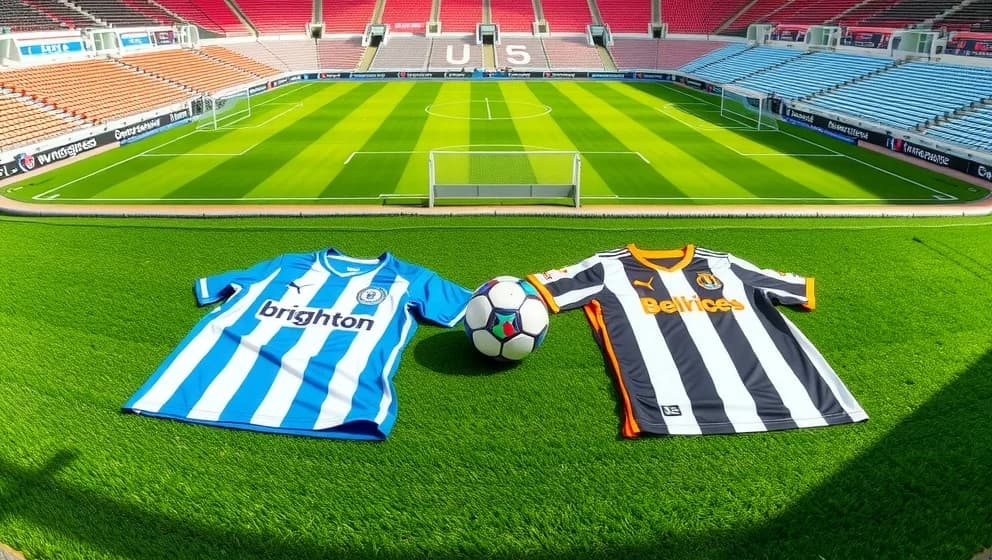 Brighton & Hove Albion FC mot Newcastle laguppställning