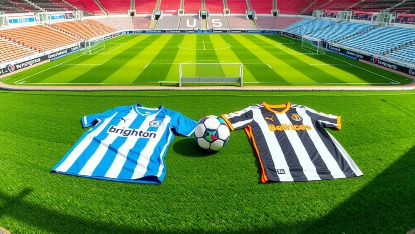 Brighton & Hove Albion FC mot Newcastle laguppställning