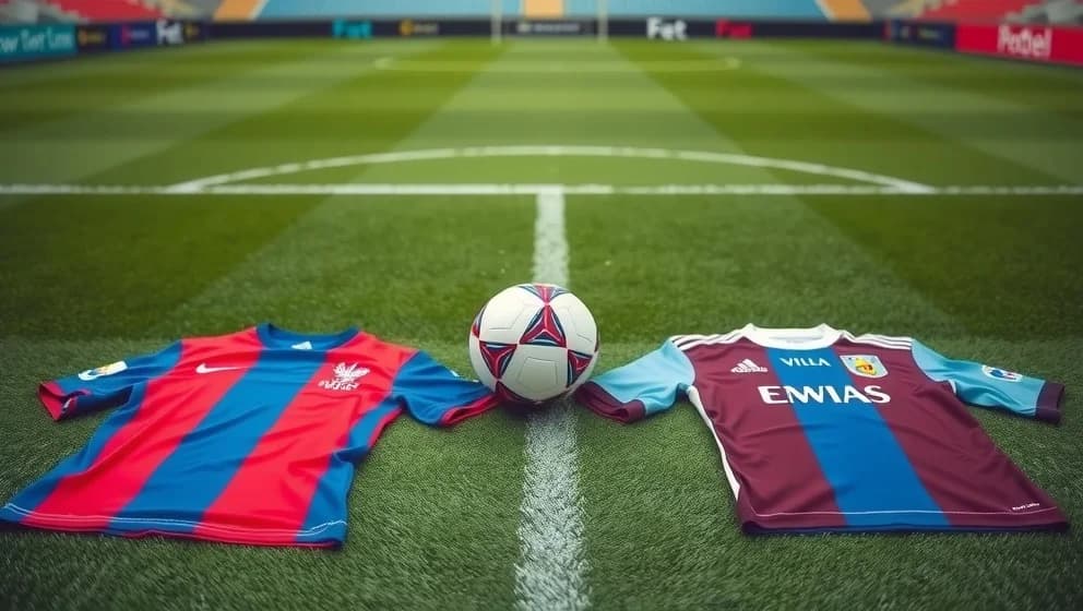 Crystal Palace mot Aston Villa laguppställning