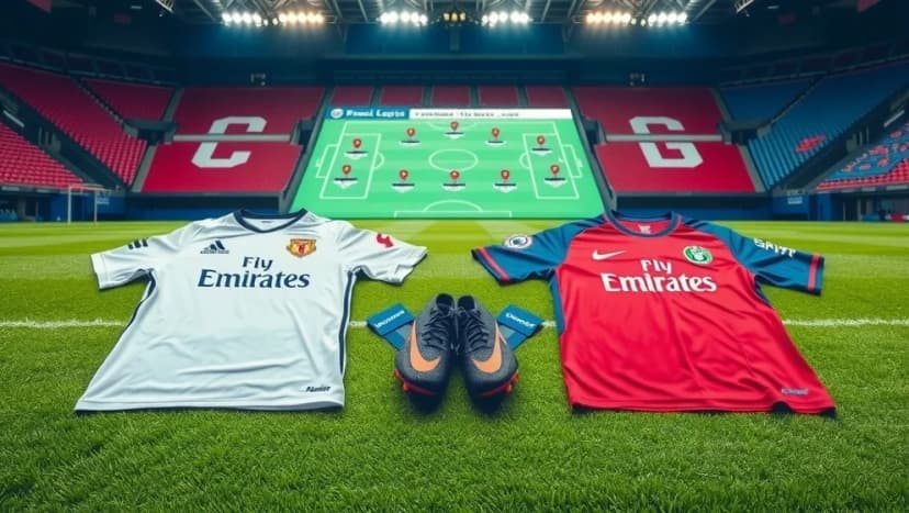 Fulham mot Man Utd laguppställning