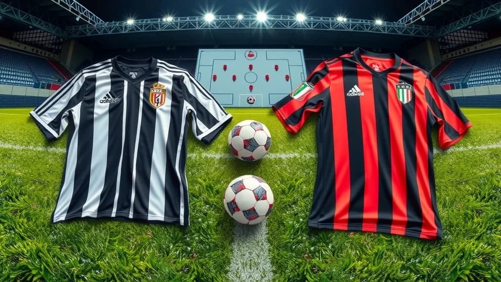 Juventus mot AC Milan laguppställning