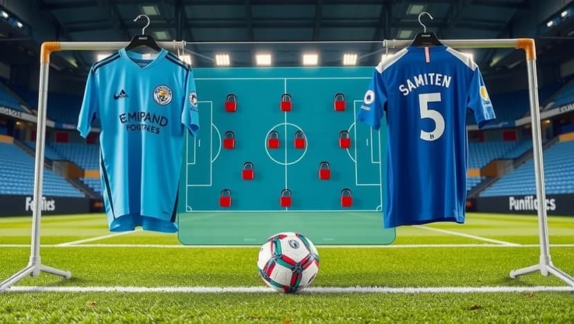 Leicester City FC mot Man City laguppställning