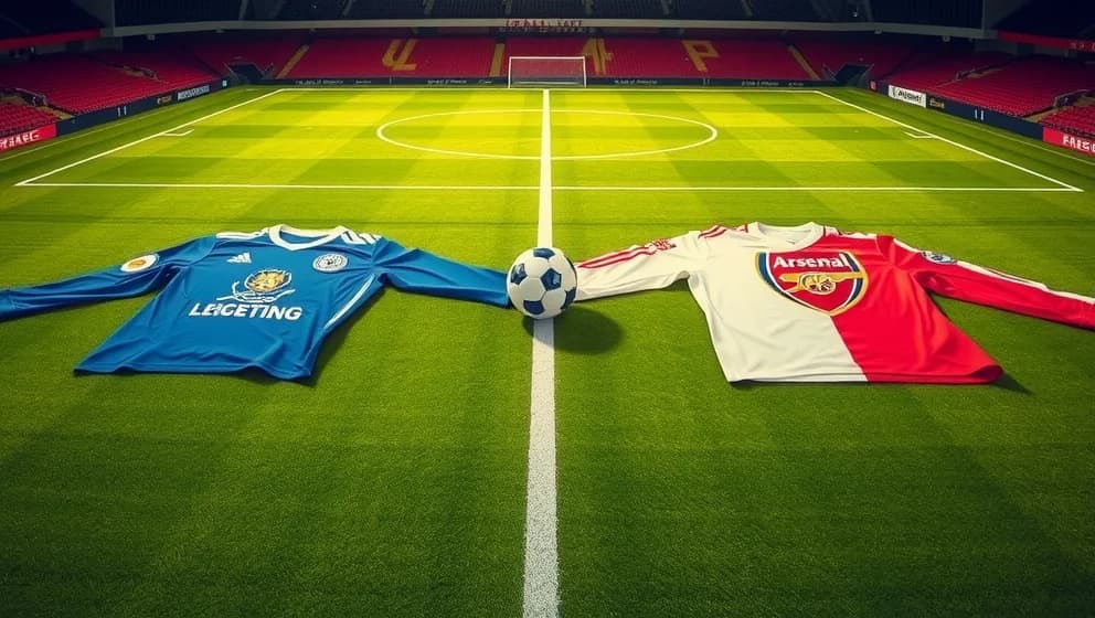 Leicester mot Arsenal FC laguppställning
