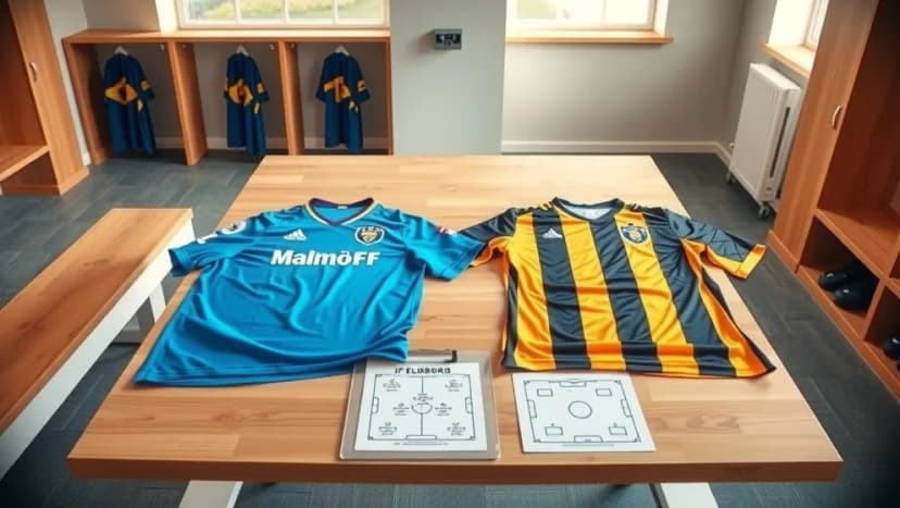 Malmö FF mot Elfsborg laguppställning