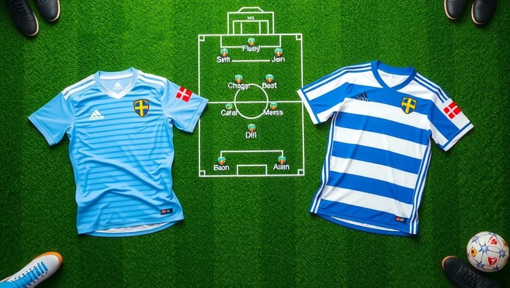 Malmö FF mot Halmstads BK laguppställning