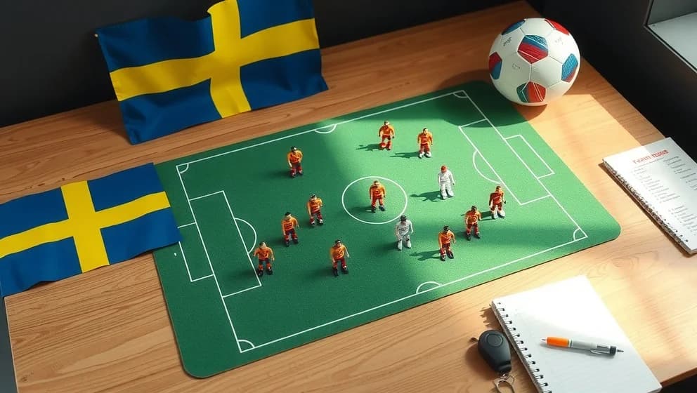 Sveriges laguppställning idag mot starka motståndare